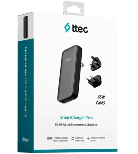 фото Зарядное устройство сетевое TTEC SmartCharger Trio