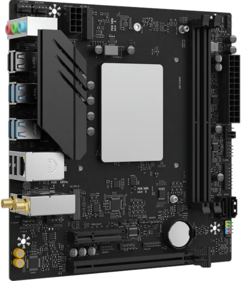 фото Материнская плата MAXSUN MS-MoDT 205H D4 WIFI, Распаян на плате, Нет (SOC), mATX в Уфе