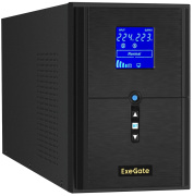 фото Комплект Exegate SineTower SZ-2000.LCD.AVR.3SH.1C13.USB