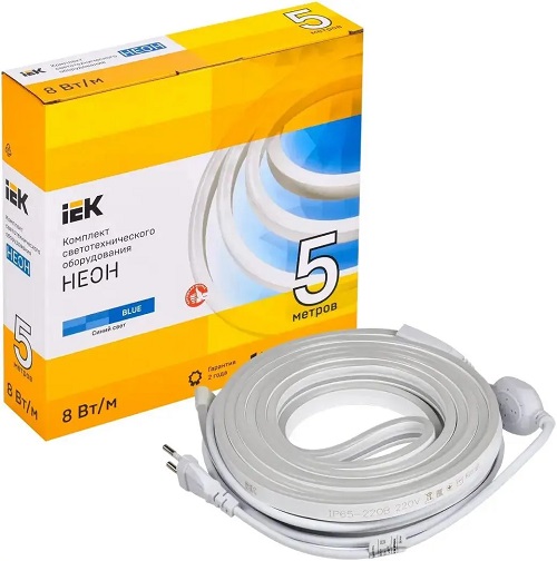 

Комплект IEK LSR5-B-120-65-2-05-S0 гибкий неон, LSR5-B-120-65-2-05-S0