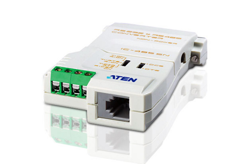 

Конвертер Aten IC485SN-AT RS-232<=>RS-485/422, DB25>4 винта + RJ11, Female, без БП, (до 32 подкл.), IC485SN-AT