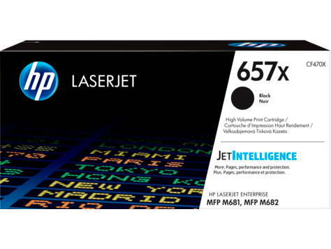 

Картридж HP 657X CF470X для CLJet Enterprise Flow M681z, M682z, 681dh, 681f, черный (28000стр.), 657X CF470X