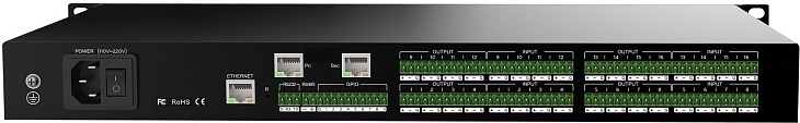 

Микрофон ITC TS-P1616D Цифровой матричный аудио процессор, 16 входов и 16 выходов, Dante, DSP, шт, TS-P1616D