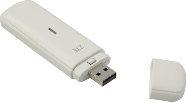 Изображение товара Модем ZTE MF833N white USB LTE 4G Wi-Fi с слотом для SIM-карты