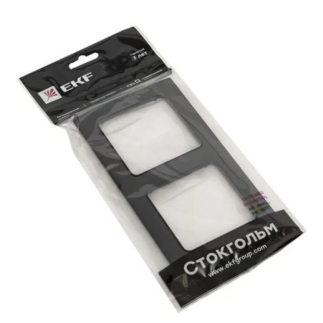 фото Рамка двойная  EKF EXM-G-303-30 в Уфе