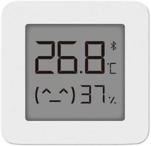 

Датчик Xiaomi Mi Temperature and Humidity Monitor 2 NUN4126GL температуры и влажности, беспроводной, ВТ, Mi Temperature and Humidity Monitor 2