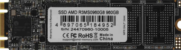 фото Накопитель SSD M.2 2280 AMD R3MS0960G8 в Уфе 960 ГБ