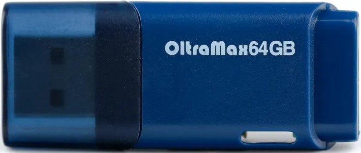 

Накопитель USB 2.0 64GB OltraMax OM-64GB-240-Blue 240 синий, OM-64GB-240-Blue