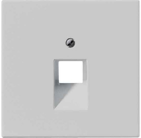 Изображение товара Накладка Jung LS969-1UALG для розетки 1 шт серия LS 990 вертикальная и горизонтальная