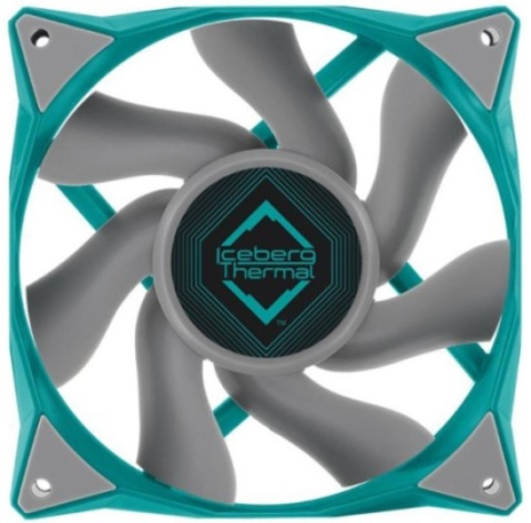 фото Вентилятор для корпуса Iceberg Thermal IceGALE 120mm TEAL в Красноярске