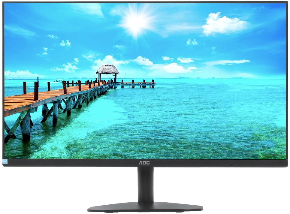 

Монитор 27" AOC 27B2H/EU 1920x1080, 4 ms, 250 cd/m, 20000000:1, 178°/178°, IPS, 76 Гц, HDMI 1.4, VGA (D-Sub), 27B2H/EU