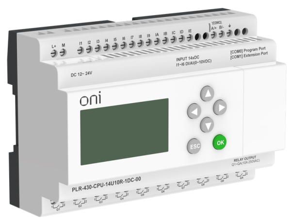 фото Модуль  ONI PLR-430-CPU-14U10R-1DC-00 в Санкт-Петербургe