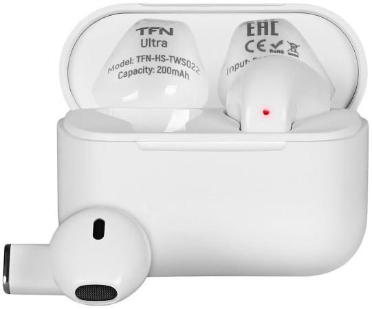 

Наушники беспроводные TFN TFN-HS-TWS022WH Ultra white, TFN-HS-TWS022WH