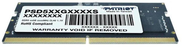 фото Оперативная память DDR5 (1×32 ГБ) Patriot Memory PSD532G56002S, 5600 МГц, [PSD532G56002S] в Краснодаре