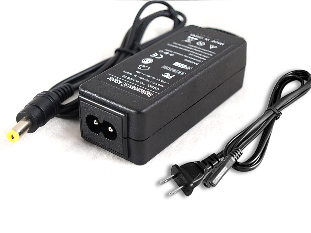 

Блок питания для нетбука Acer TopOn TOP-AC04 к серии Acer Aspire One A150 D250 531h 751h Dell Mini 9/10/12 HP Mini 700 PA-1300 (5.5x1.7mm) 19V->1.58A, TOP-AC04