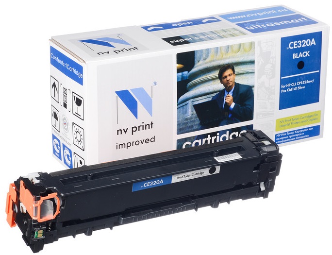 

Картридж NVP NV-CE320ABk Black для LJ Color CP1525 (2000k), NV-CE320ABk