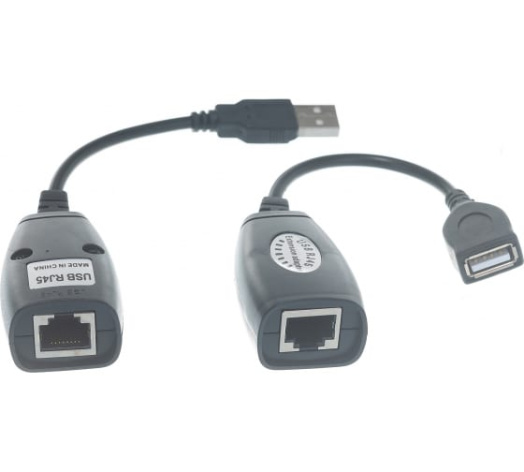 фото Кабель интерфейсный USB 2.0 удлинитель Cablexpert AM-AF/RJ45Fx2 в Уфе