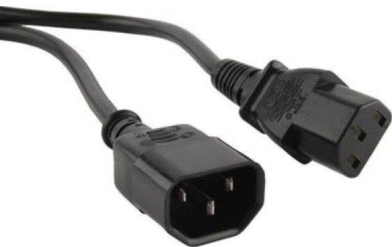 Изображение товара Комплект кабелей Filum FL-PC-C13/C14-C1-0.5-BK