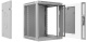фото Шкаф настенный 19", 15U Cabeus SH-05F-15U60/45-R