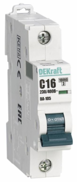 Изображение товара Автоматический выключатель DEKraft 13107DEK