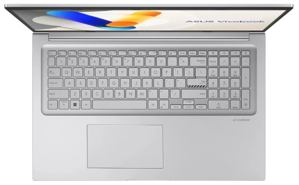 фото Ноутбук ASUS Vivobook 17 X1704VA-AU1107 17.3" (Intel Core 7, 16Гб DDR4, SSD 1 Тб, UHD Graphics, Windows 11 Профессиональная) Серебристый [90NB13X1-M00MT0/W11P]