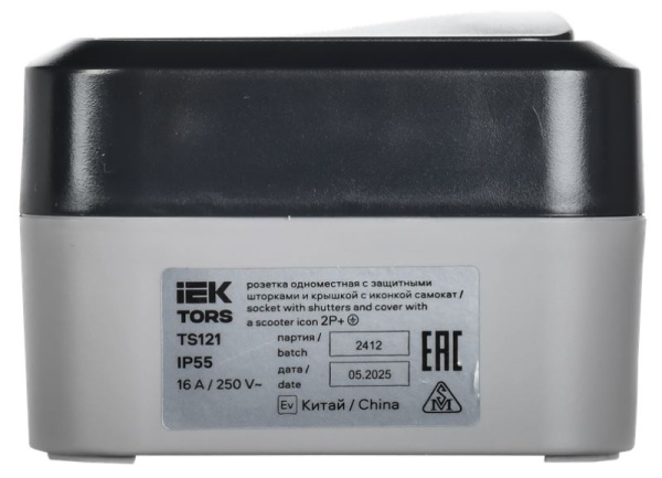 фото Розетка с заземлением  IEK TS-R110-16-55-K53 в Санкт-Петербургe