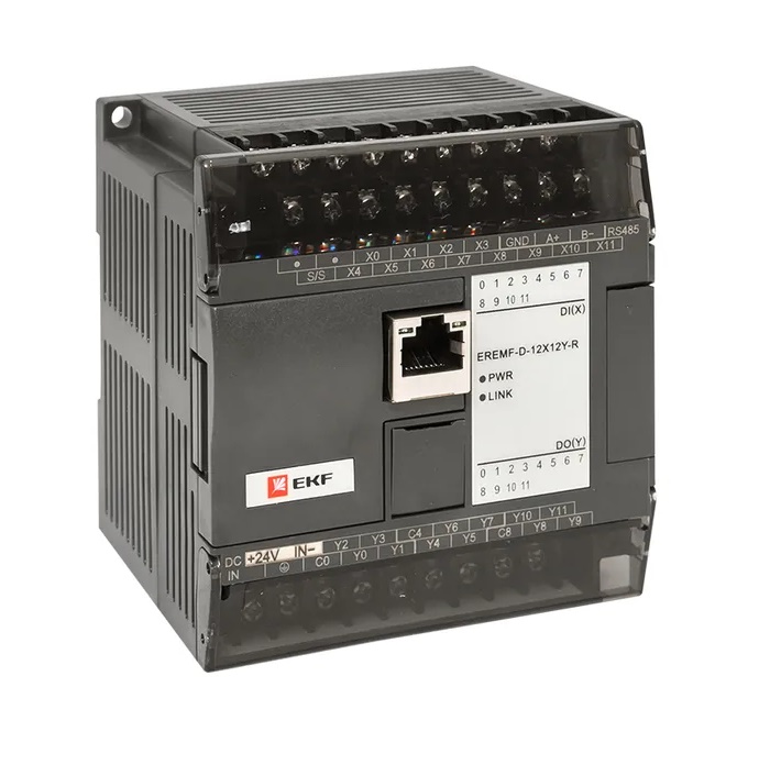 

Модуль дискретного ввода/вывода EKF EREMF-D-12X12Y-R 12/12 PRO-Logic, EREMF-D-12X12Y-R