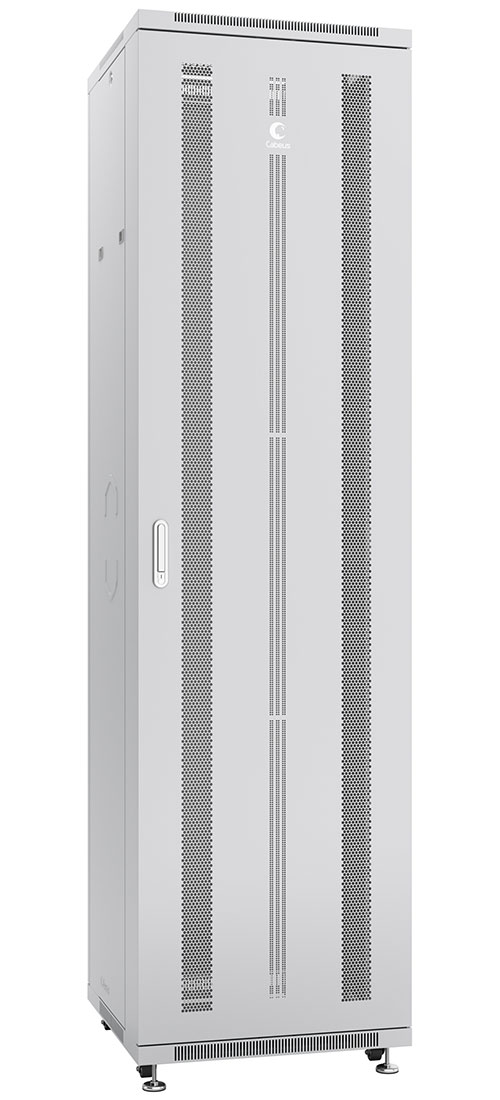 

Шкаф напольный 19", 47U Cabeus ND-05C-47U80/100 800x1000x2277mm (ШхГхВ) передняя и задняя перфорированные двери, ручка с замком, цвет серый (RAL 7035), ND-05C-47U80/100
