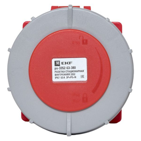 фото Розетка стационарная внутренняя EKF ps-3352-63-380 в Челябинске