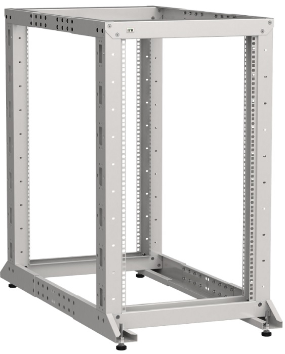 

Стойка ITK LF35-47U61-2GM LINEA F 2-рамная 47U 600х600-1000мм серая, LF35-47U61-2GM