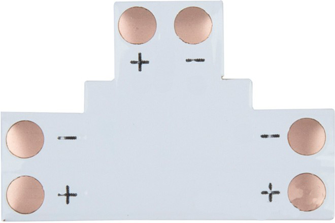 

Плата Lamper 144-125 соединительная (T) для одноцветных светодиодных лент шириной 10 мм, 144-125