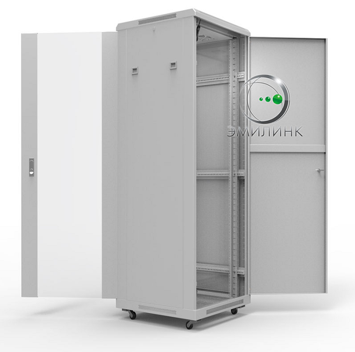 

Шкаф напольный 19", 18U NTSS NTSS-R18U6080GS "ПРЕМИУМ" 600x800 мм, передняя дверь стекло, регулируемые опоры, RAL7035, NTSS-R18U6080GS