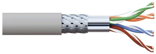 фото Кабель витая пара  EKF TRCS-6ASFP-04LSH-GY-IN3 в Перми