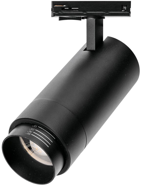 

Светильник светодиодный WOLTA WTL-25W/02B трековый 25Вт 4000К IP20 Чёрный, WTL-25W/02B