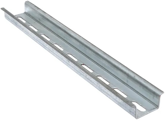 

DIN-рейка EKF tdr-0.3 усиленная 1,5 мм. перфорированная 35х15х_300 мм. PROxima, tdr-0.3