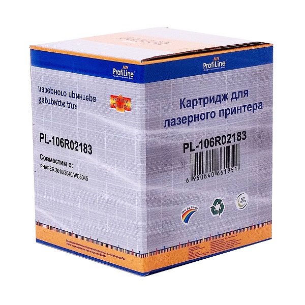 

Картридж ProfiLine PL_106R02183 для Xerox Phaser 3010/3040/WC 3045 1000 копий, PL_106R02183