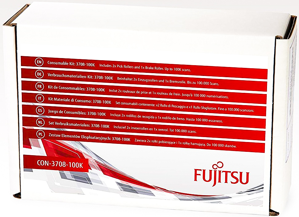 

Сервисный комплект Fujitsu CON-3708-100K Consumable Kit For SP-1120, SP-1125, SP-1130. Estimated Life: Up to 100K scans, CON-3708-100K