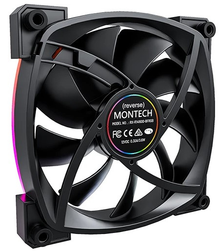 фото Вентилятор для корпуса Montech RX120B3P в Волгограде