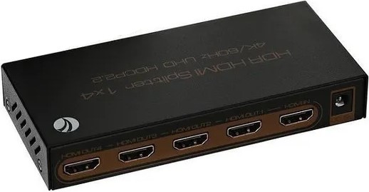 

Разветвитель HDMI VCOM DD424 1=>4, 2.0v, 4K/60Hz, DD424
