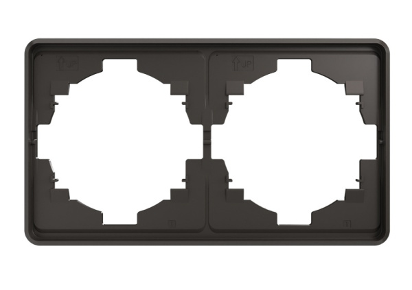 Изображение товара Двойная рамка KRANZ для выключателей и розеток