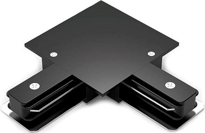 

Коннектор Gauss TR133 для встраиваемых трековых шинопроводов угловой (L) черный, TR133