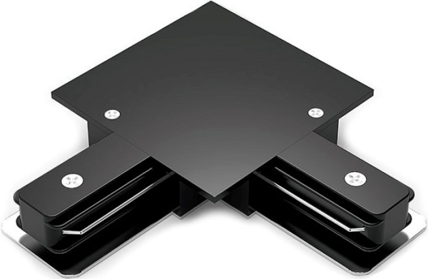 Изображение товара Угловой коннектор Gauss TR133 для трековых шинопроводов IP20 Черный