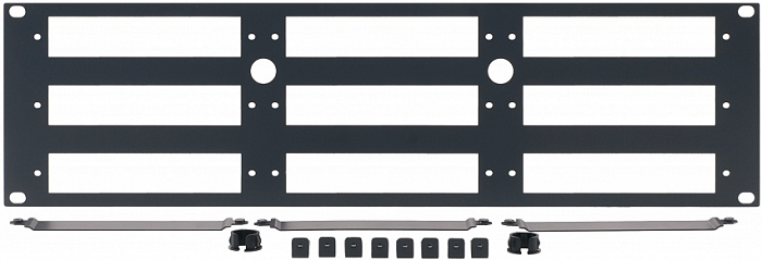 

Адаптер Kramer RK-9T 60-900700 для стойки 3U для 9 приборов Tools, RK-9T