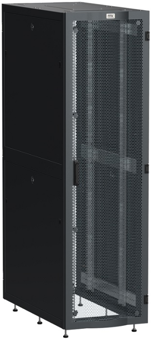 

Шкаф напольный 19", 24U ITK LS05-24U61-2PP LINEA S 600х1000мм перфорированные двери, черный, LS05-24U61-2PP
