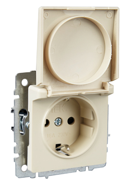 фото Розетка с заземлением  IEK BR-R16-16-K10 в Ростове-на-Дону
