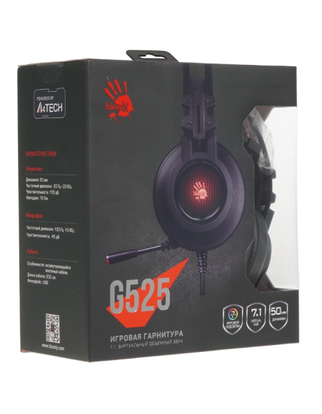 фото Наушники  A4Tech Bloody G525