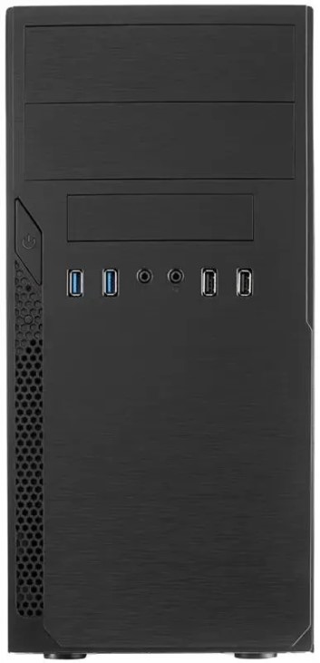 

Компьютер iRu Office 310H6S MT 2074132 i3-12100/8GB/512GB SSD/UHD Graphics 730/noOS/black, Office 310H6S MT