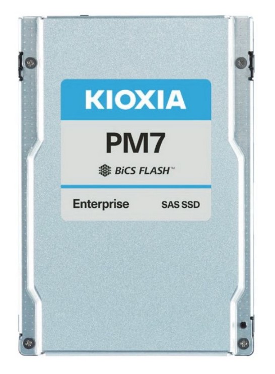 

Накопитель SSD 2.5'' Toshiba (KIOXIA) KPM7VVUG6T40 РM7-V Enterprise 6.4TB SAS 24Gb/s 4200/4100MB/s IOPS 720K/355K MTBF 2.5M TLC 3DWPD 15mm, KPM7VVUG6T40