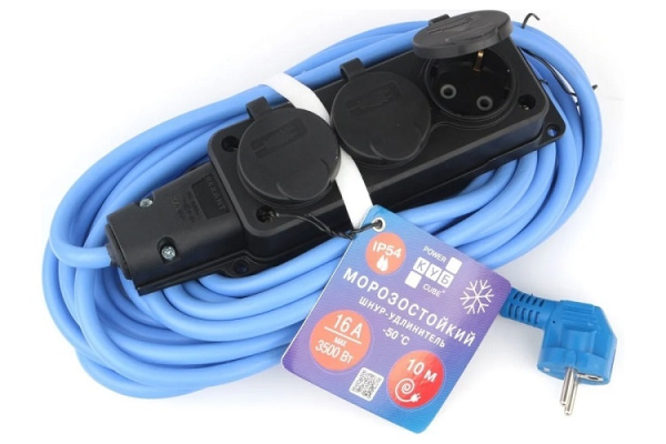фото Удлинитель  Power Cube PC-3GF-R-10(IP) в Ростове-на-Дону