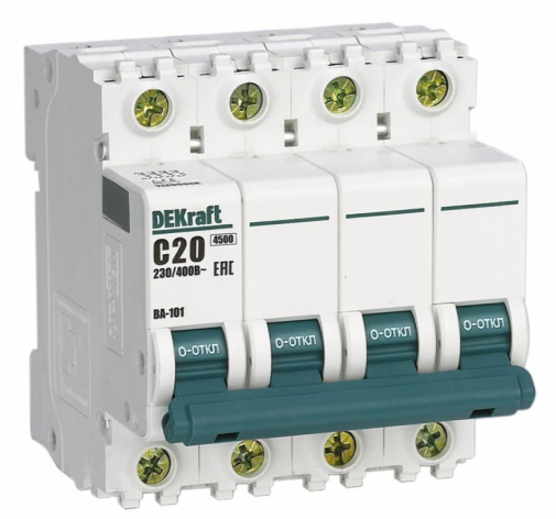 Изображение товара Автоматический выключатель DEKraft 11285DEK